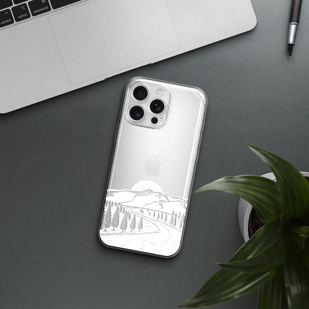 Winter Night Apple Iphone 16 Pro Max Clear Tpu Case