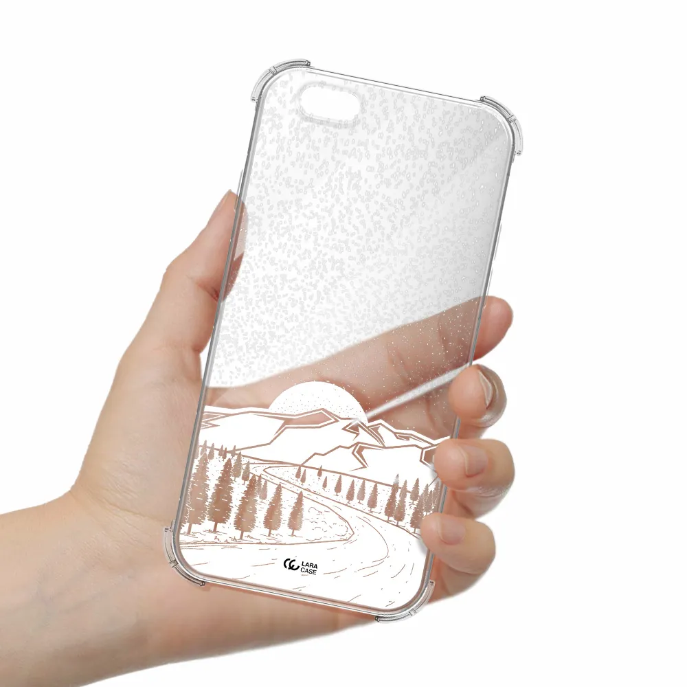 Winter Night Apple iPhone 6 Clear PC Case