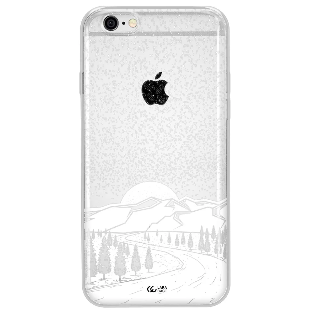 Winter Night Apple iPhone 6 Clear TPU Case