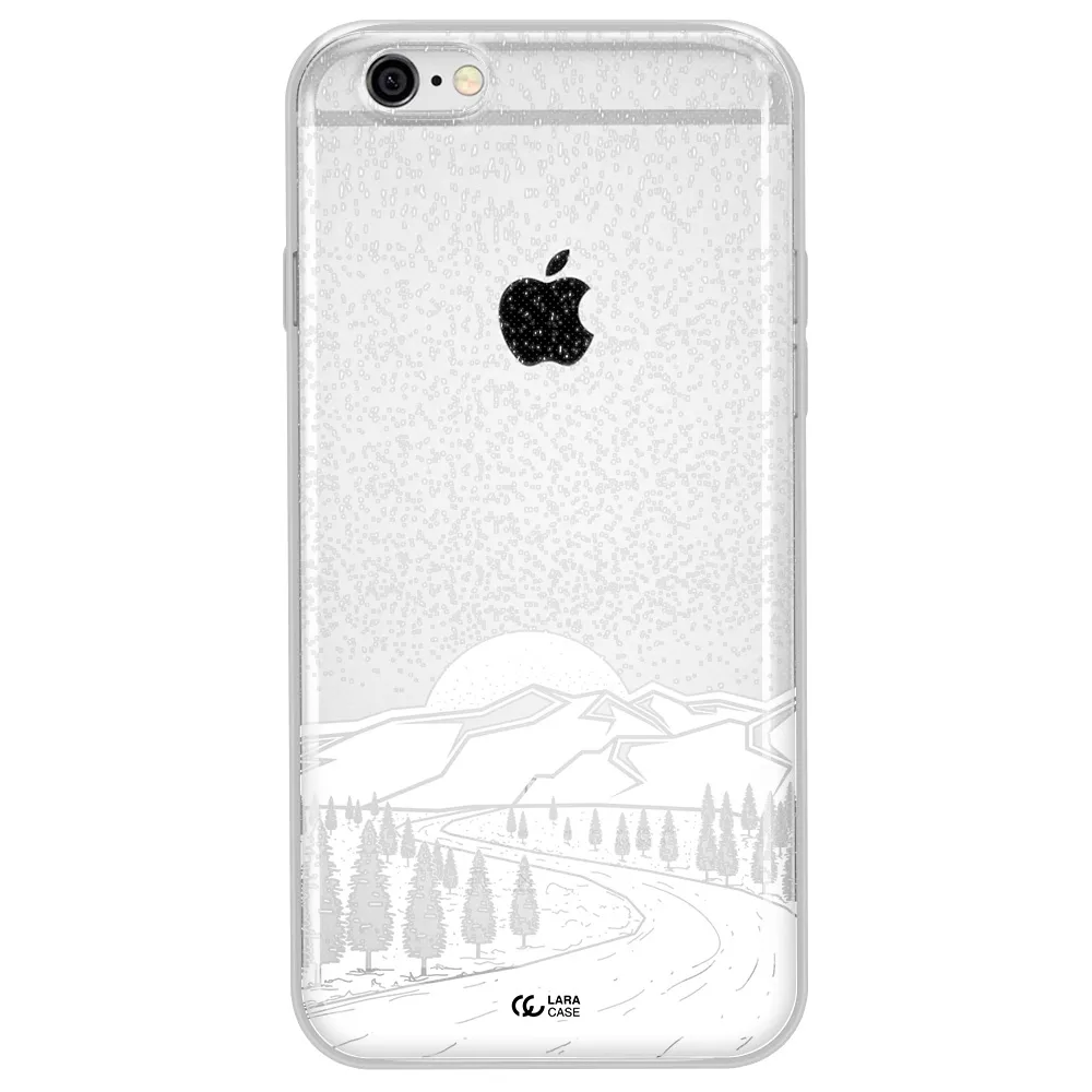 Winter Night Apple iPhone 6 plus Clear TPU Case