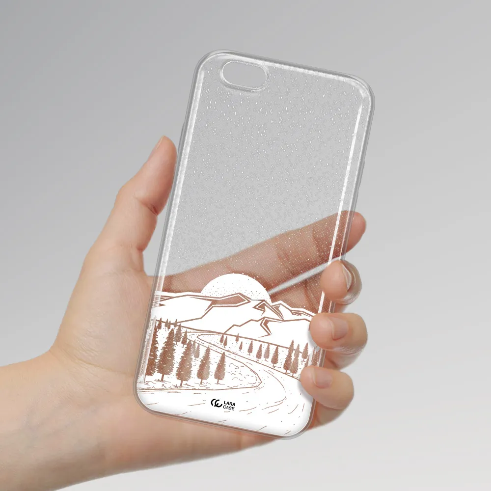 Winter Night Apple iPhone 6 plus Clear TPU Case