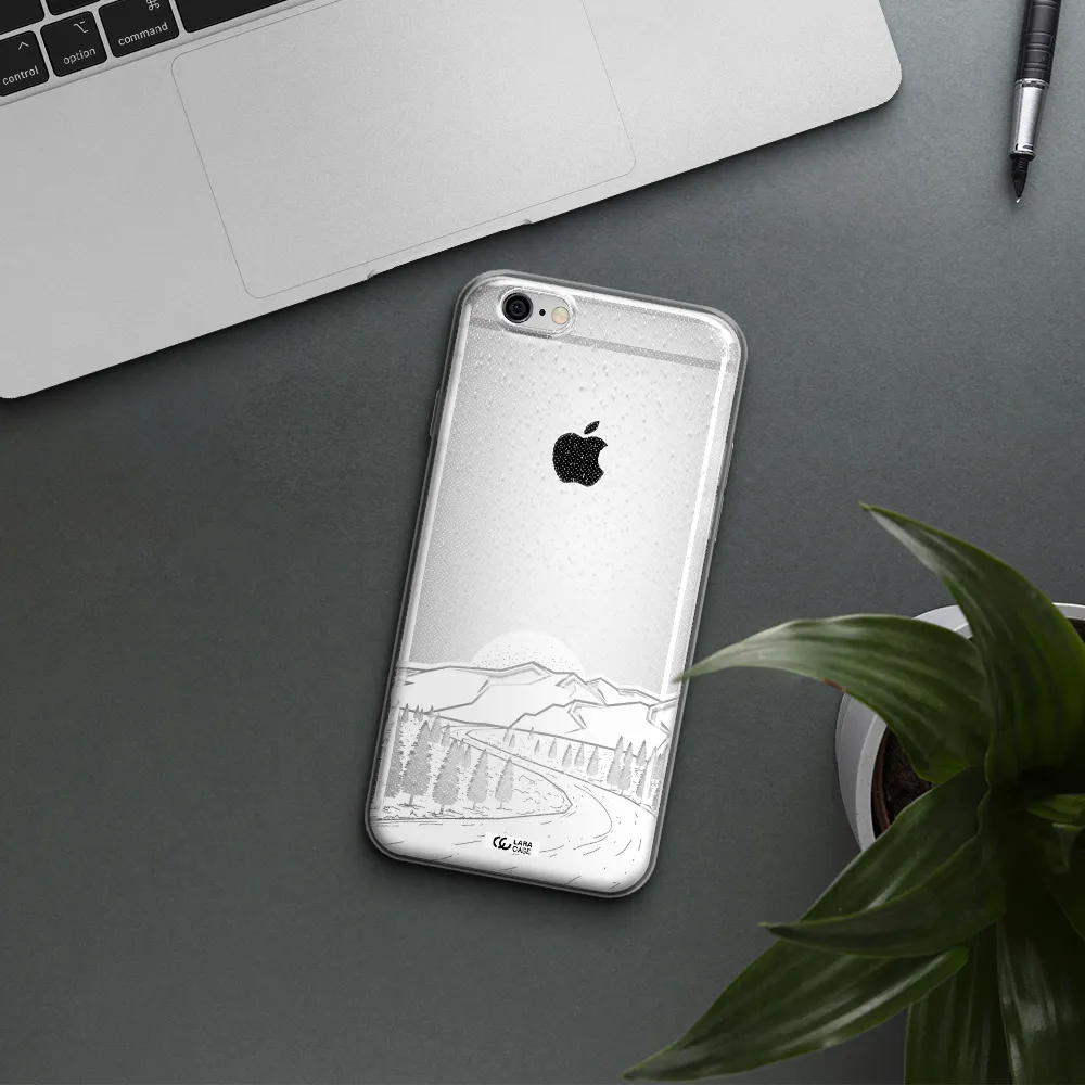 Winter Night Apple iPhone 6 plus Clear TPU Case