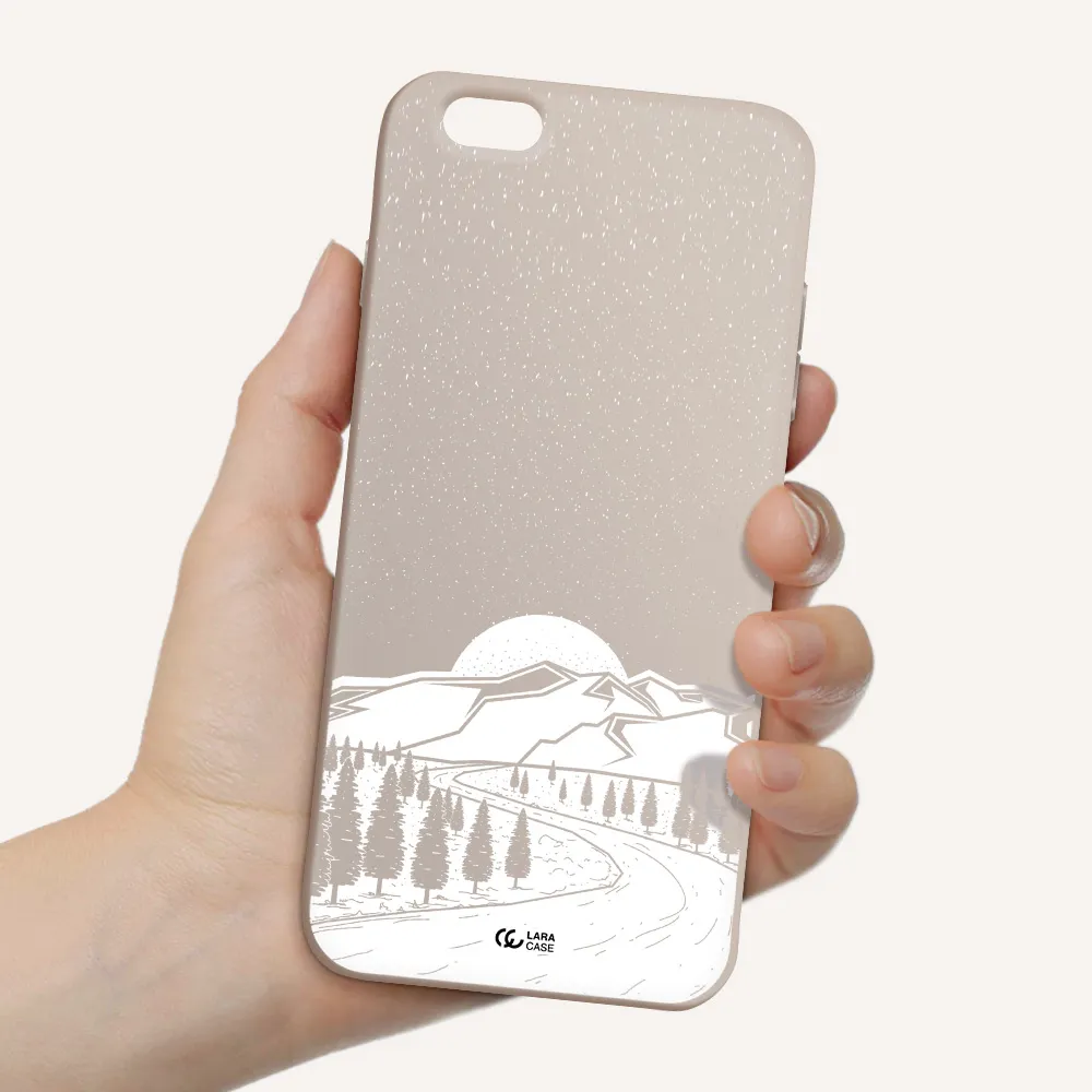 Winter Night Apple iPhone 6 s plus Silicone Stone Case