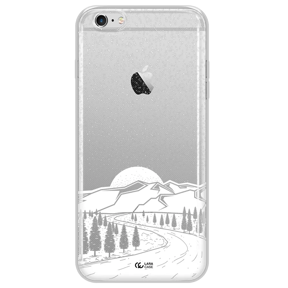 Winter Night Apple iPhone 6S Clear TPU Case