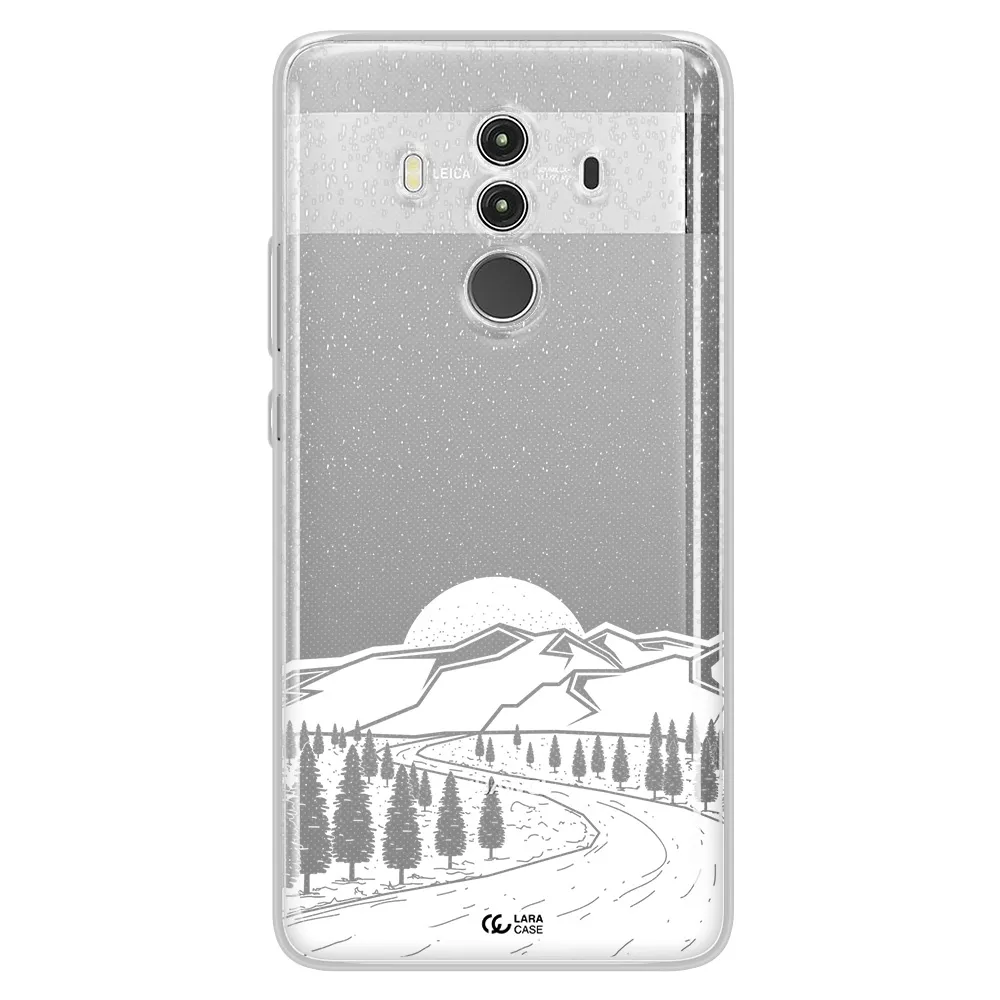 Winter Night Huawei Mate 10 Clear TPU Case