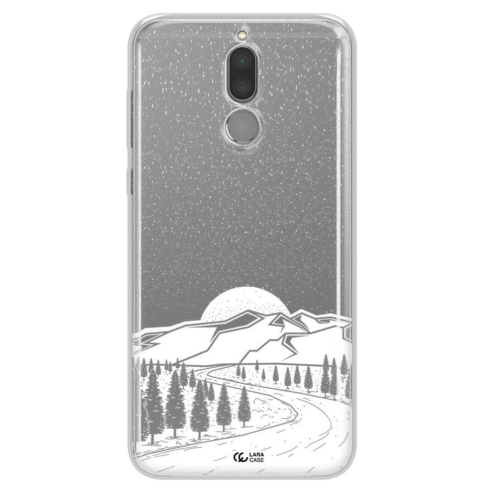Winter Night Huawei Mate 10 Lite Clear TPU Case