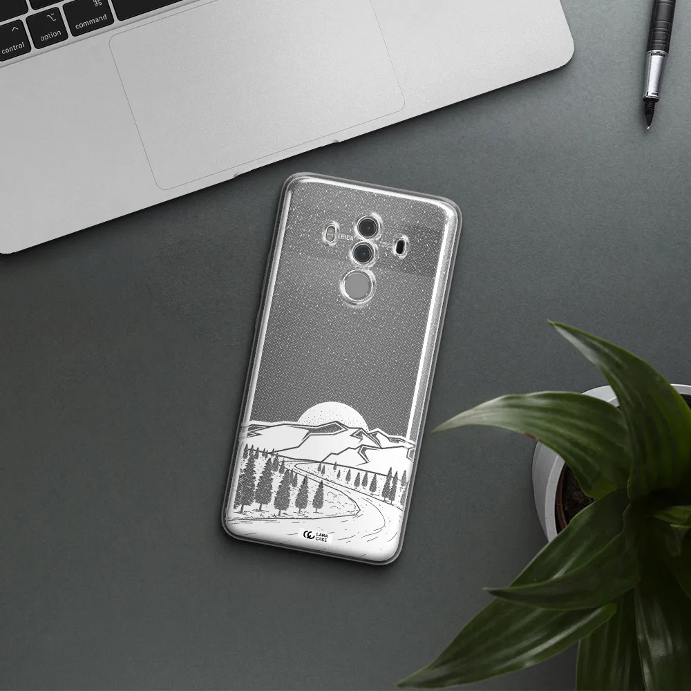Winter Night Huawei Mate 10 Pro Clear TPU Case