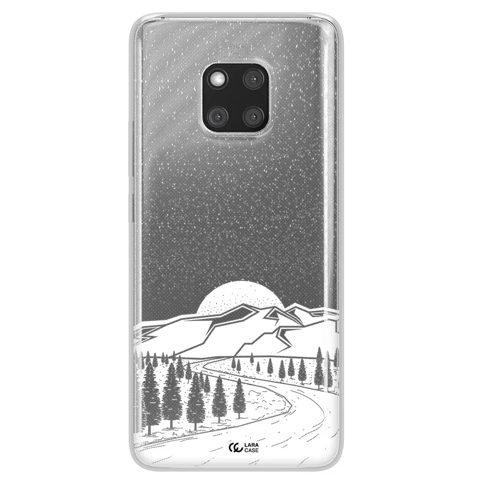 Winter Night Huawei Mate 20 Pro Clear TPU Case