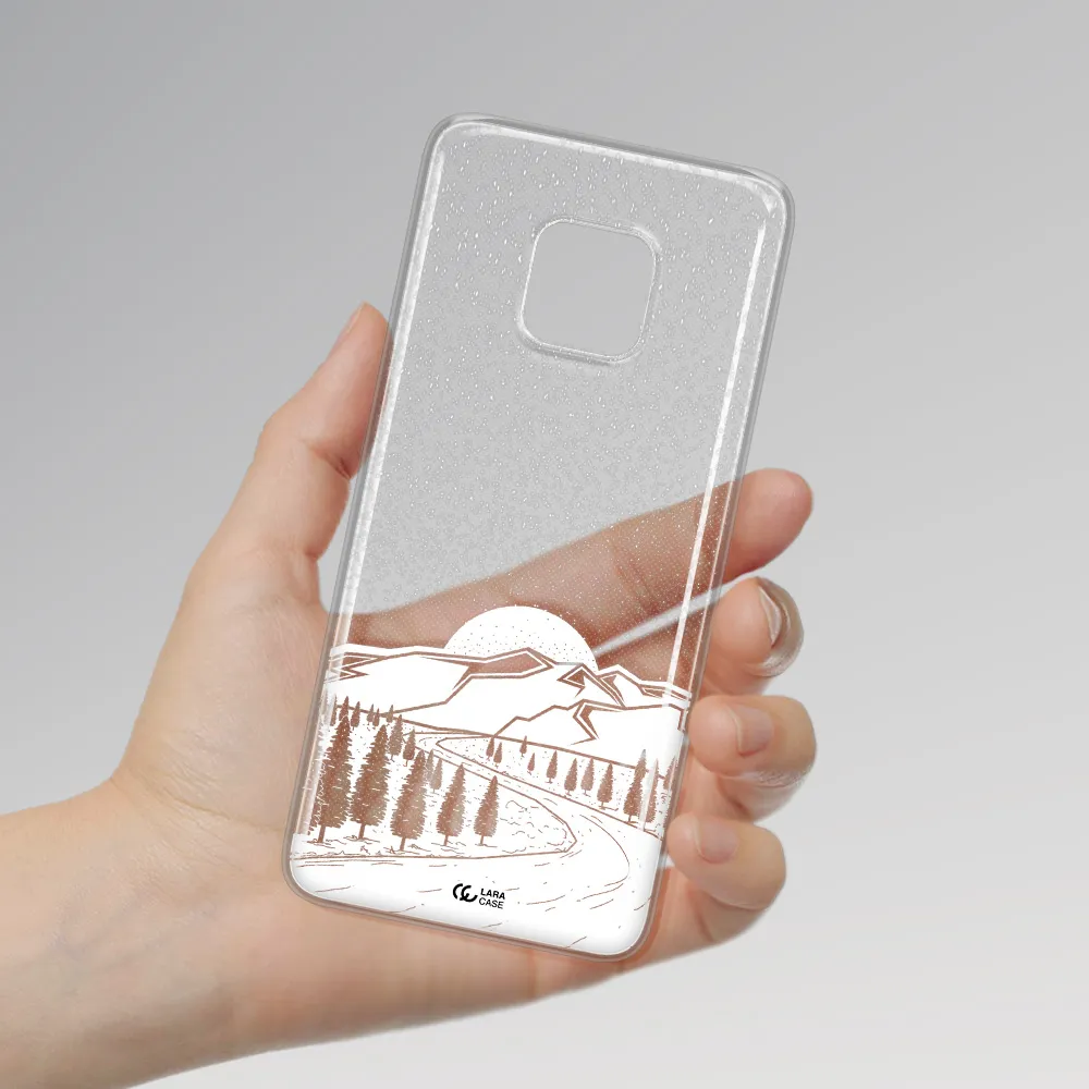 Winter Night Huawei Mate 20 Pro Clear TPU Case