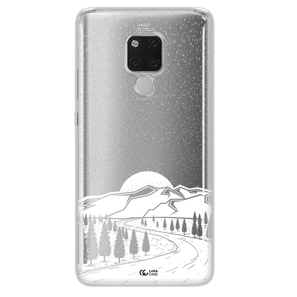 Winter Night Huawei Mate 20X Clear TPU Case