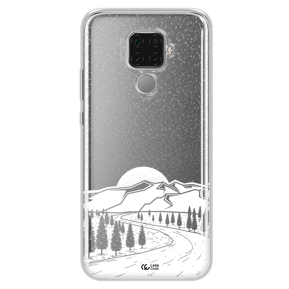 Winter Night Huawei Mate 30 Lite Clear TPU Case