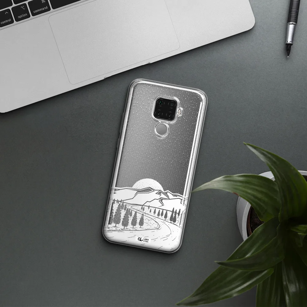 Winter Night Huawei Mate 30 Lite Clear TPU Case