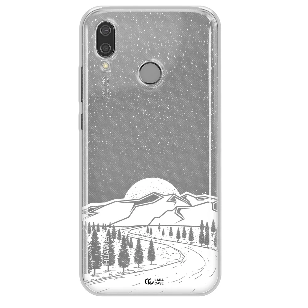 Winter Night Huawei P20 Lite Clear TPU Case