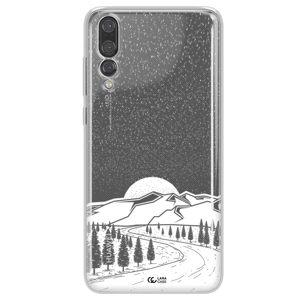 Winter Night Huawei P20 Pro Clear TPU Case