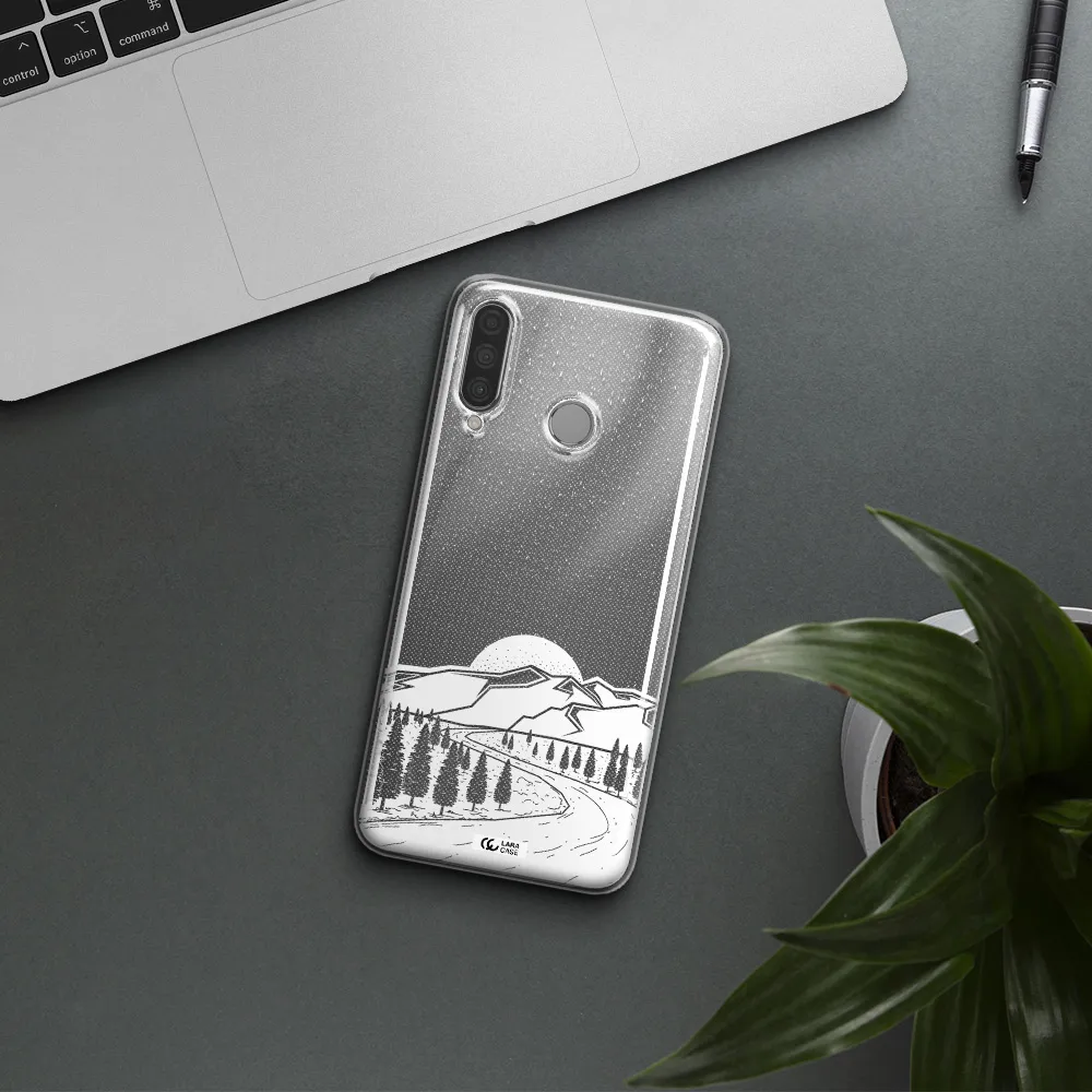 Winter Night Huawei P30 Lite Clear TPU Case