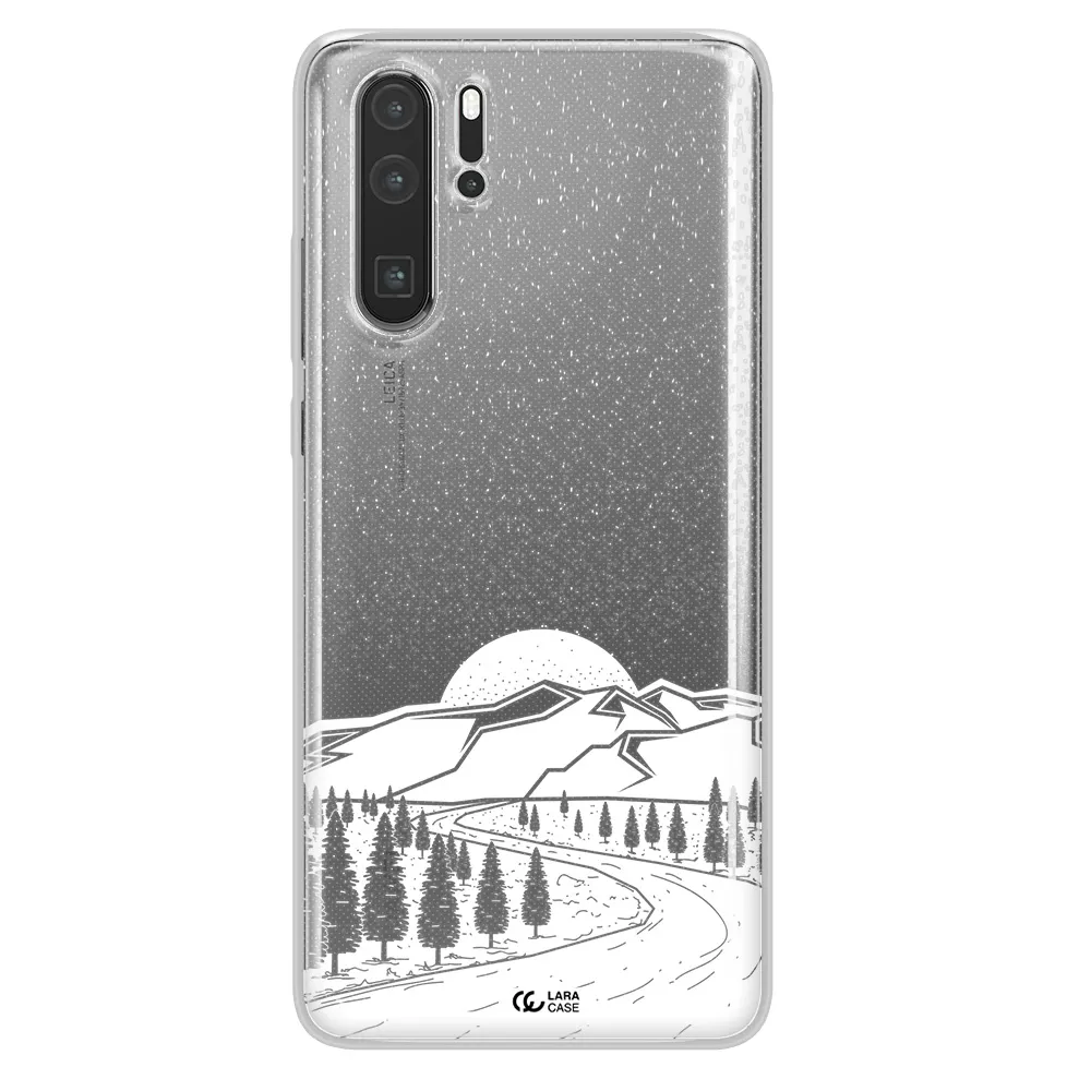 Winter Night Huawei P30 Pro Clear TPU Case