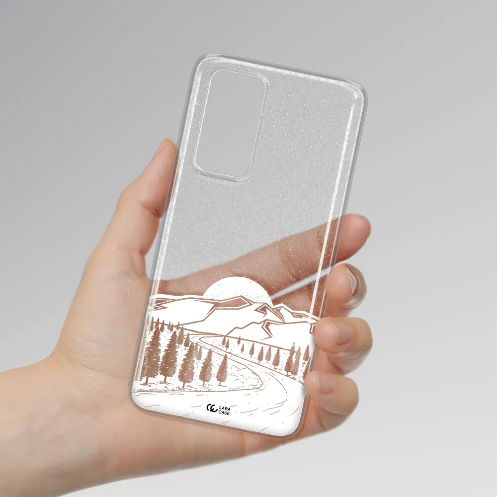 Winter Night Huawei P40 Clear TPU Case