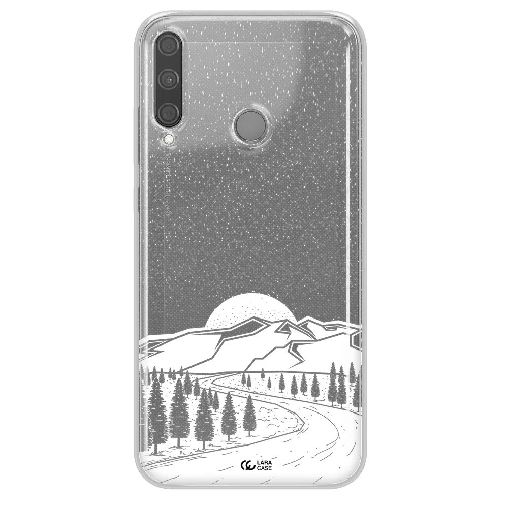 Winter Night Huawei P40 Lite E Clear TPU Case