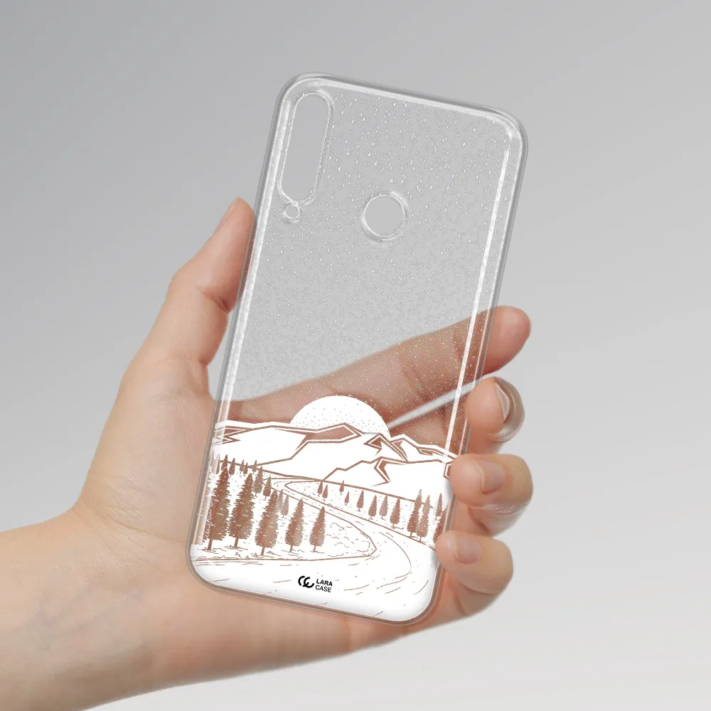 Winter Night Huawei P40 Lite E Clear TPU Case