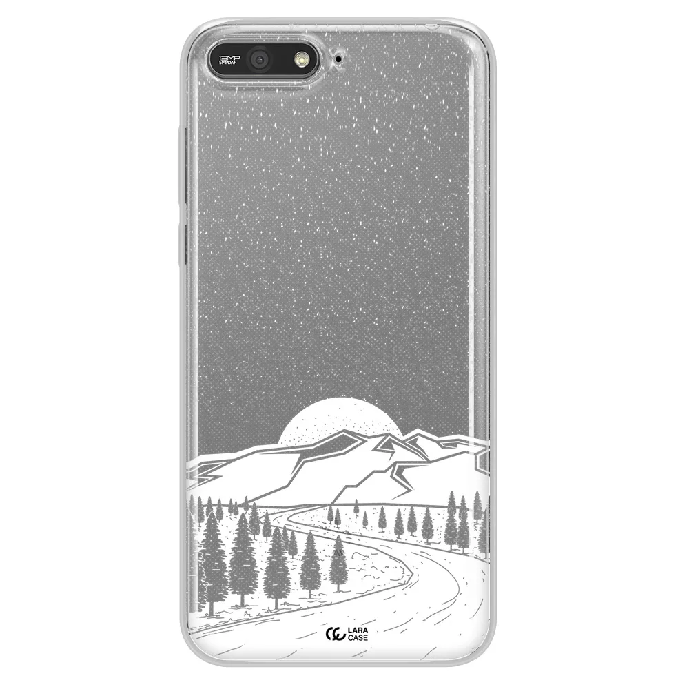 Winter Night Huawei Y6 2018 Clear TPU Case
