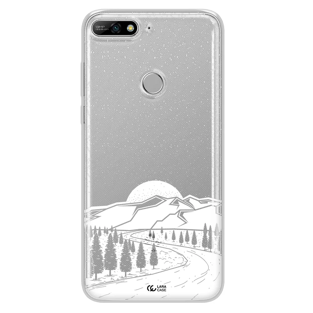 Winter Night Huawei Y7 2018 Clear TPU Case