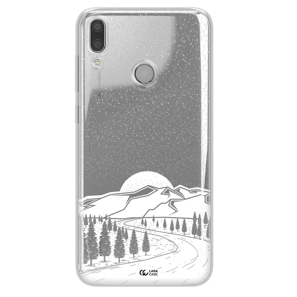 Winter Night Huawei Y9 2019 Clear TPU Case