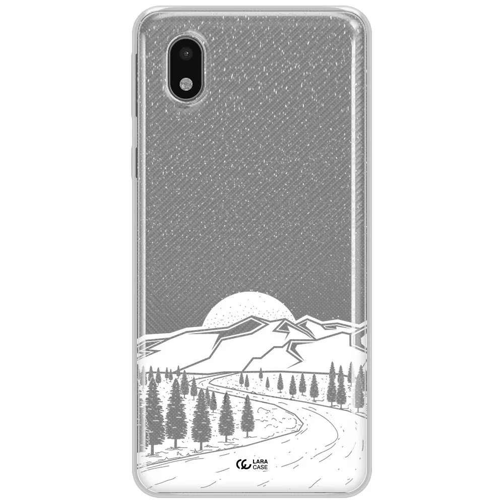 Winter Night Samsung A01 Core Clear Tpu Case