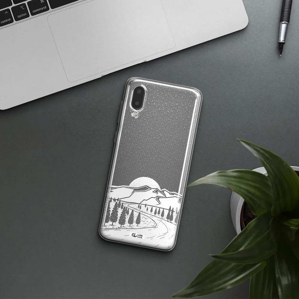 Winter Night Samsung A02 Clear TPU Case