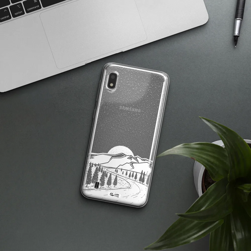 Winter Night Samsung A10 Clear TPU Case