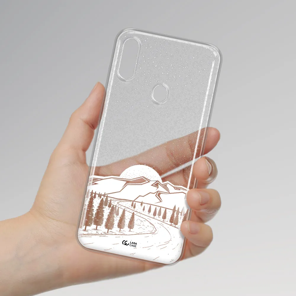 Winter Night Samsung A11 Clear TPU Case