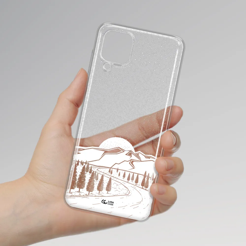 Winter Night Samsung A12 4g Clear TPU Case