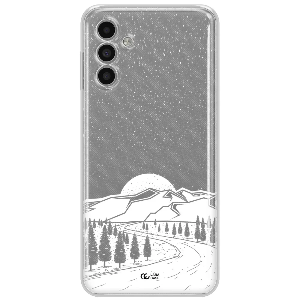 Winter Night Samsung A13 5G Clear Tpu Case