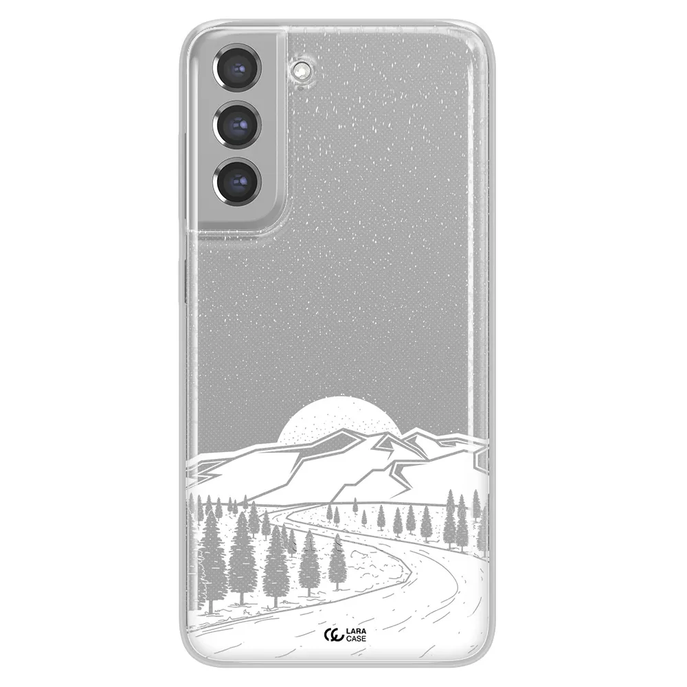 Winter Night Samsung A21 Fe Clear TPU Case