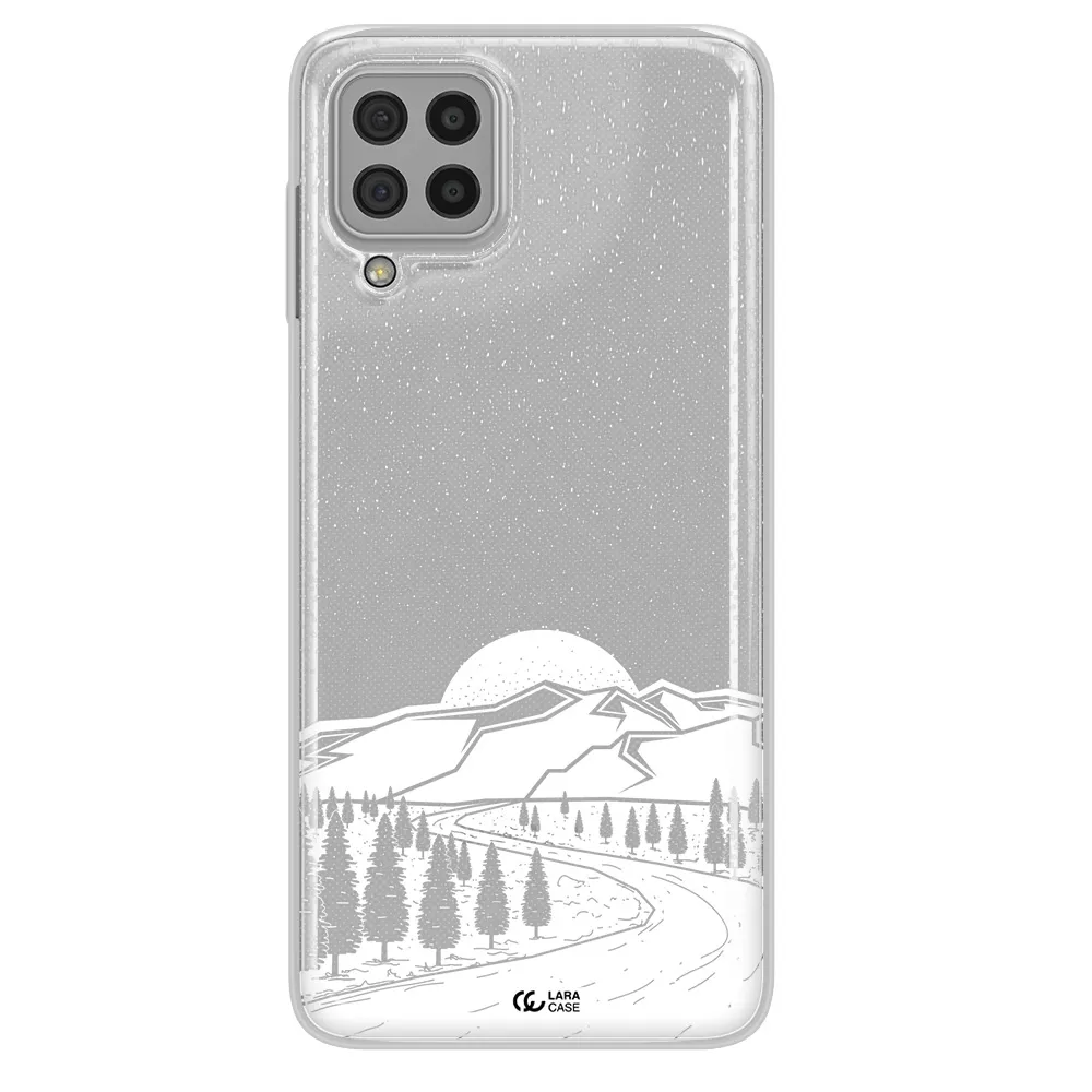 Winter Night Samsung A22 4g Clear TPU Case