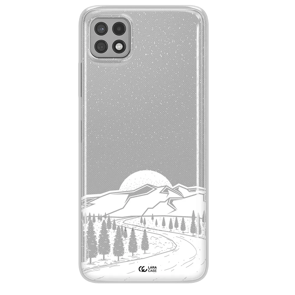 Winter Night Samsung A22 5g Clear TPU Case
