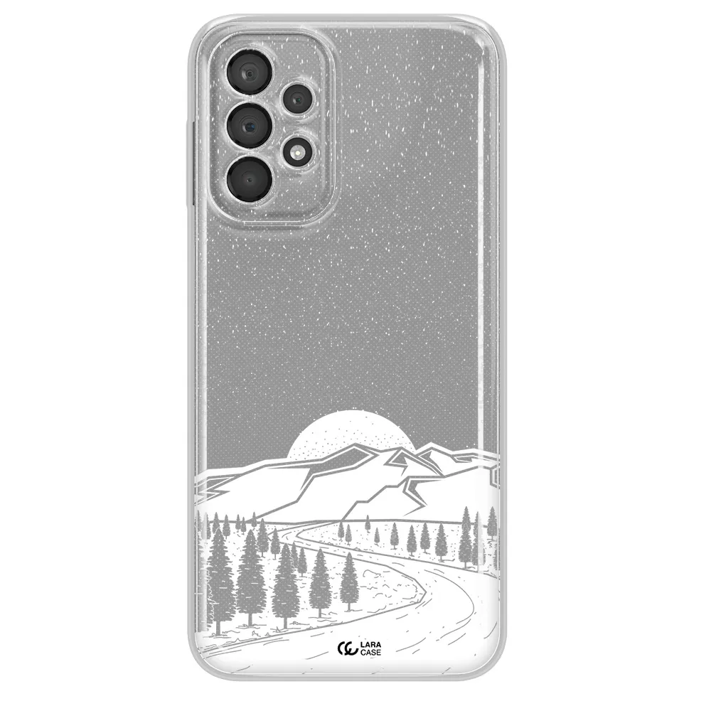 Winter Night Samsung A23 5G Clear Tpu Case