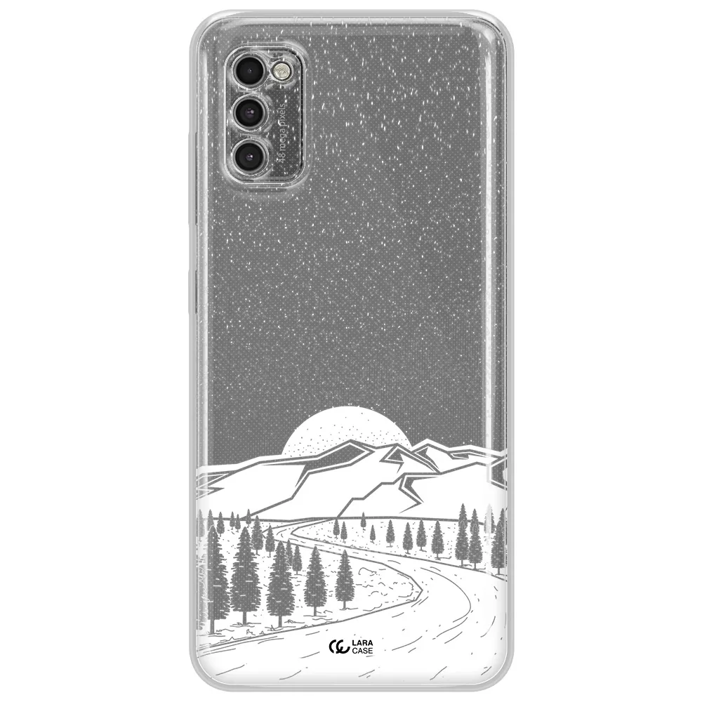 Winter Night Samsung A41 Clear Tpu Case