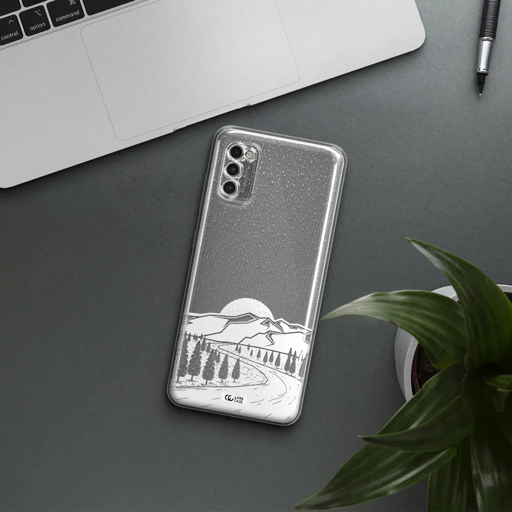 Winter Night Samsung A41 Clear Tpu Case