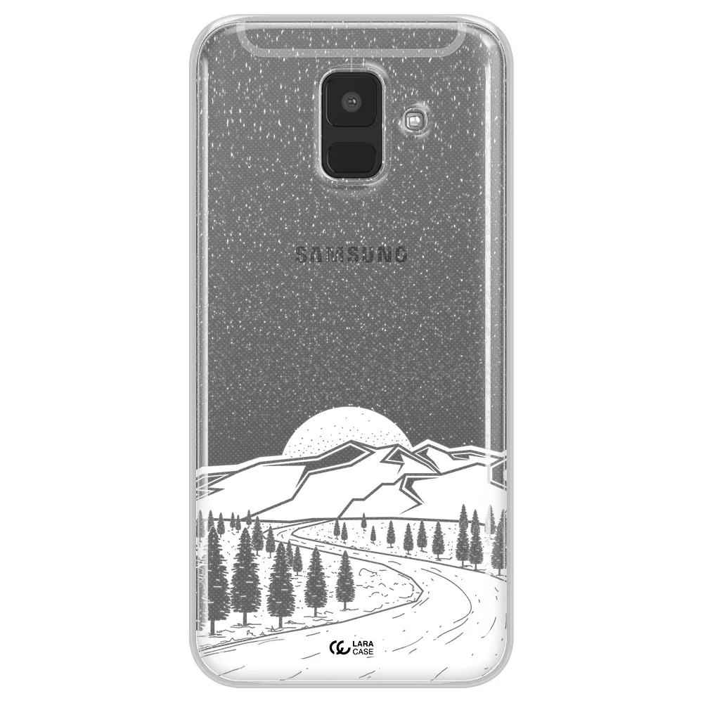 Winter Night Samsung A6 Clear TPU Case