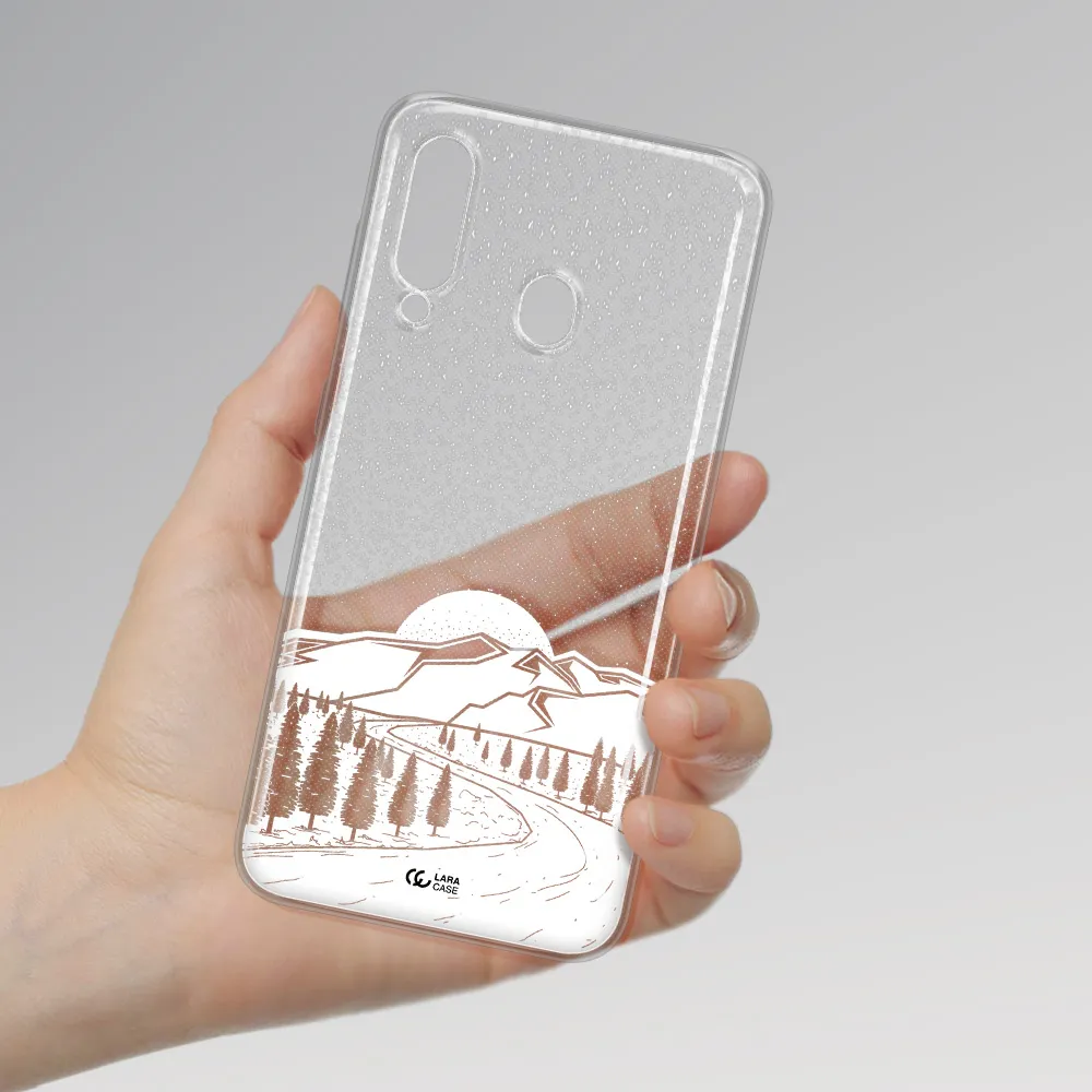 Winter Night Samsung A60 Clear TPU Case