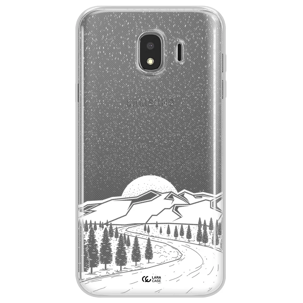 Winter Night Samsung J4 Clear TPU Case