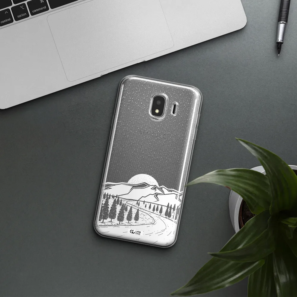 Winter Night Samsung J4 Clear TPU Case