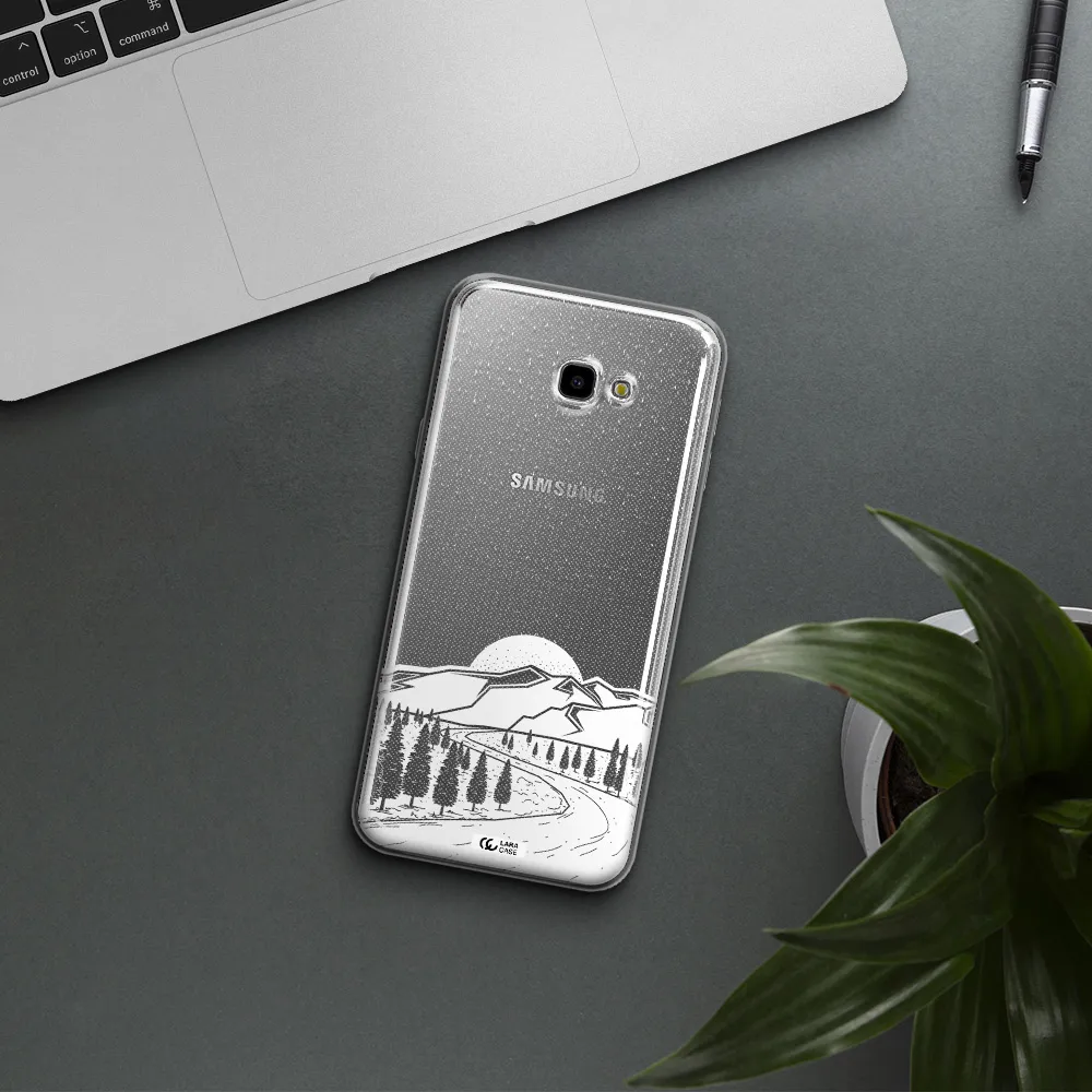 Winter Night Samsung J4 Plus Clear TPU Case