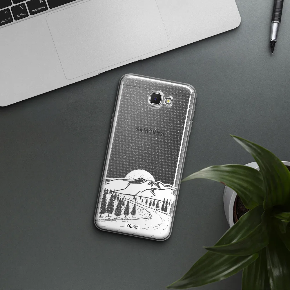 Winter Night Samsung J5 Prime Clear TPU Case