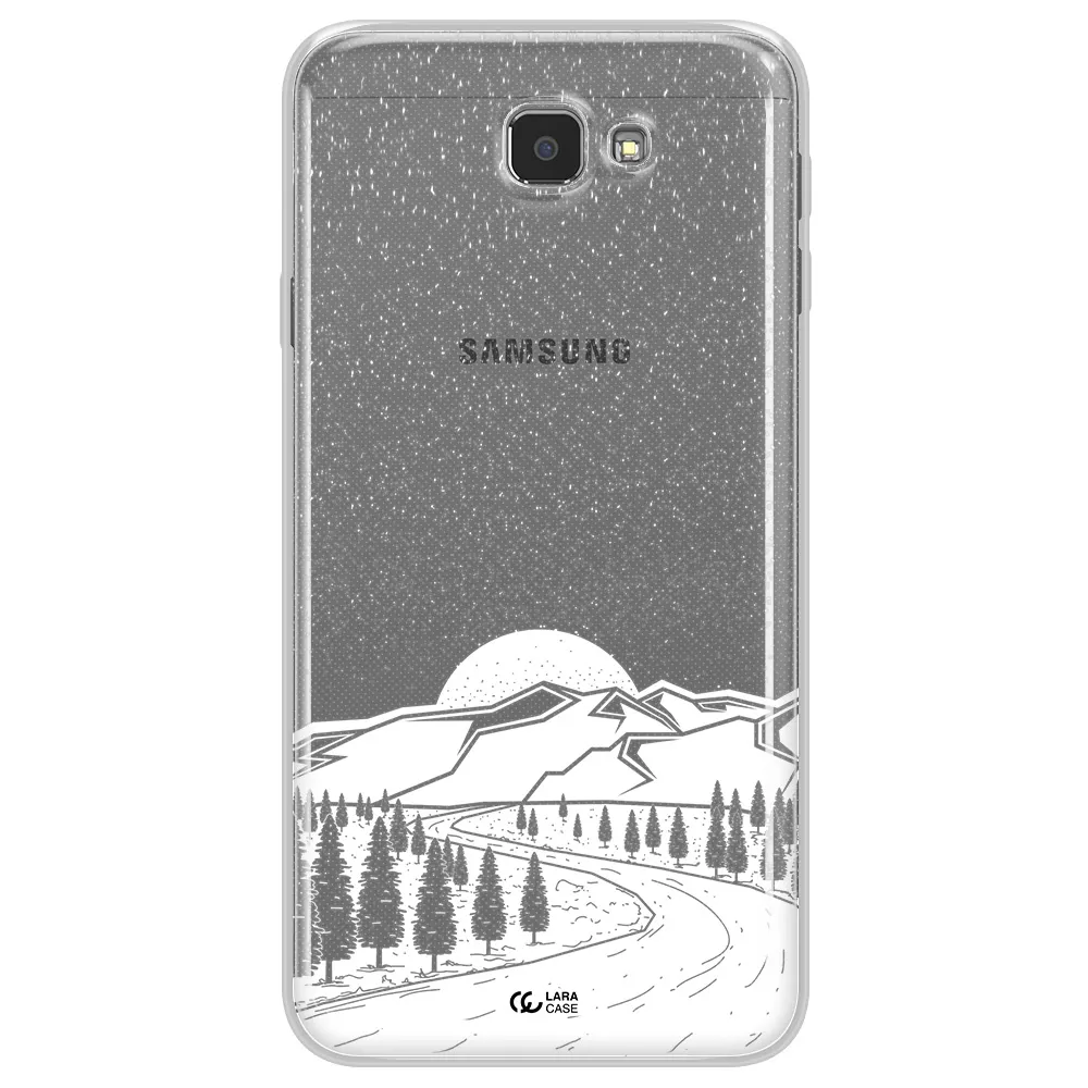 Winter Night Samsung J7 Prim Clear TPU Case