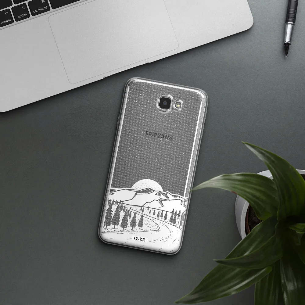 Winter Night Samsung J7 Prim Clear TPU Case