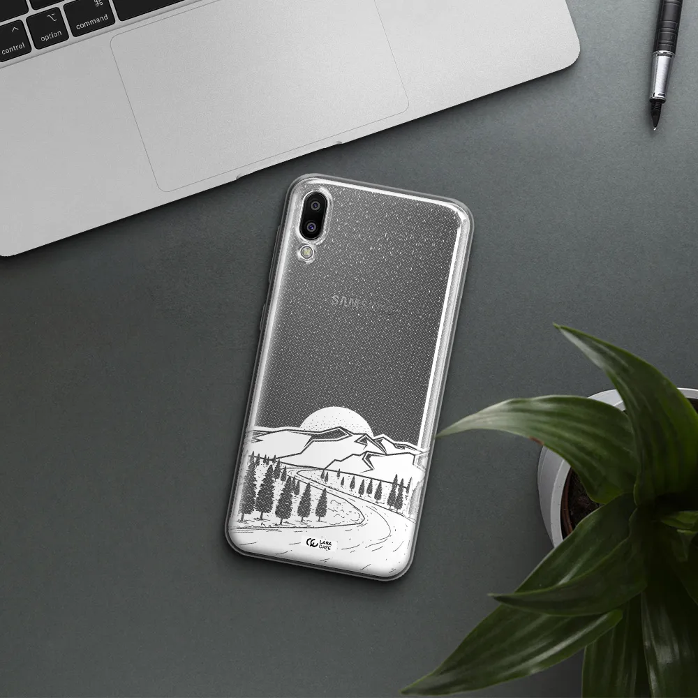 Winter Night Samsung M10 Clear TPU Case