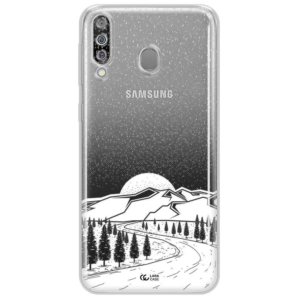 Winter Night Samsung M30 Clear TPU Case