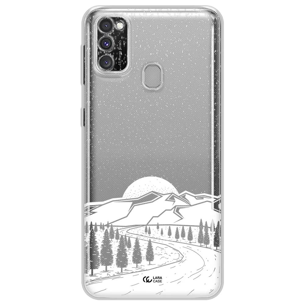 Winter Night Samsung M30S Clear TPU Case