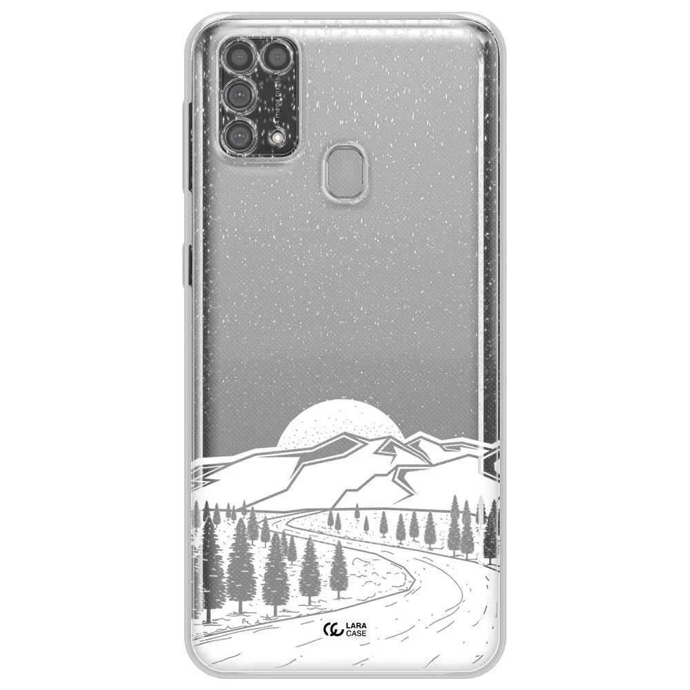 Winter Night Samsung M31 Clear TPU Case